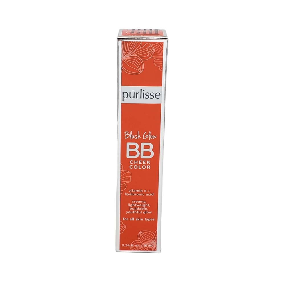 Purlisse Blush glow BB Cheek Vivid Coral NIB Ipsy